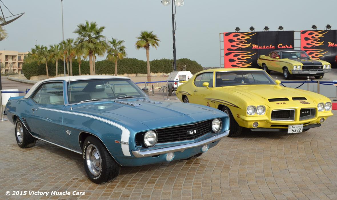 VictoryMuscle's tweet photo. Name Your #MuscleCars: Do you go with the 1969 Chevrolet #Camaro SS or the 1972 #Pontiac GTO?  #Chevy http://t.co/kV81gctpad
