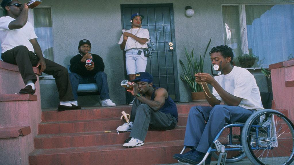 icecube's tweet photo. #TBT - Posted. #BoyzNTheHood http://t.co/0f2tiLXxzH