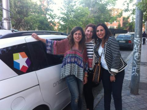 Así vivíamos ayer la precampaña <a href="/RaquelRR/">Raquel Ruiz</a>  #carol #arganda #hoyseguimos