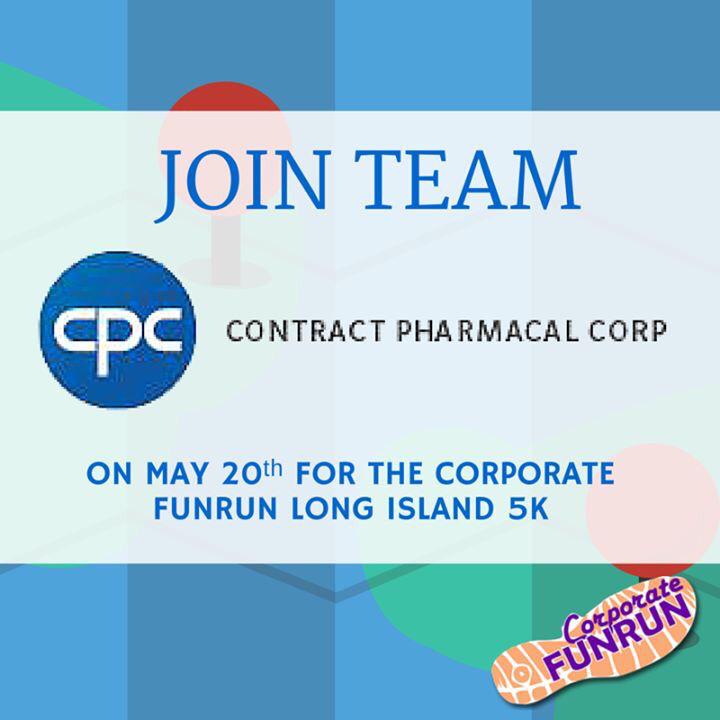 CORP_FUNRUN's tweet photo. Team Contract Pharmacal Corp is also joining our Long Island 5K event! Join their team here: http://t.co/NdpP9xYdom http://t.co/f4jYYIjuu9