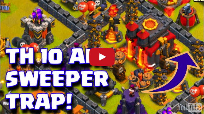 CoC_Wikis's tweet image. Check this New Base Layout for TH10 Trophy War Base With The New Air Sweeper Defense! bit.ly/1H4kLCo