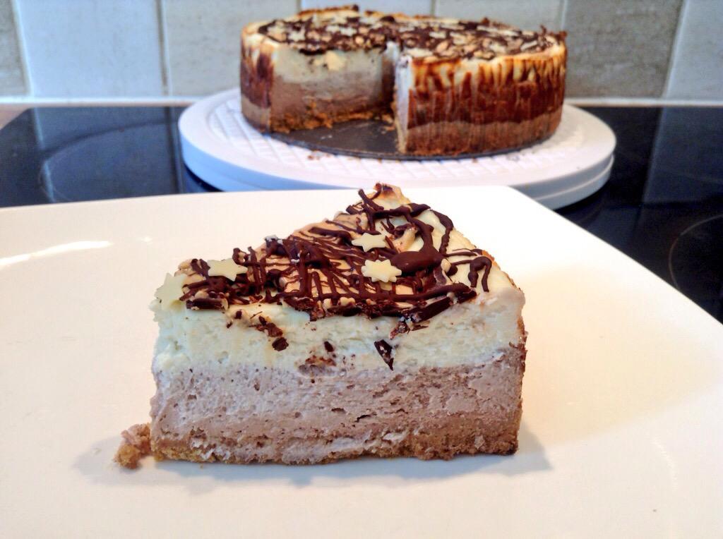 Protein_Chef's tweet photo. The recipe for this Triple Chocolate Protein Cheesecake will be available @  http://t.co/bWQDdJlSEP tomorrow! 🍰 http://t.co/QlgXmpFM5F