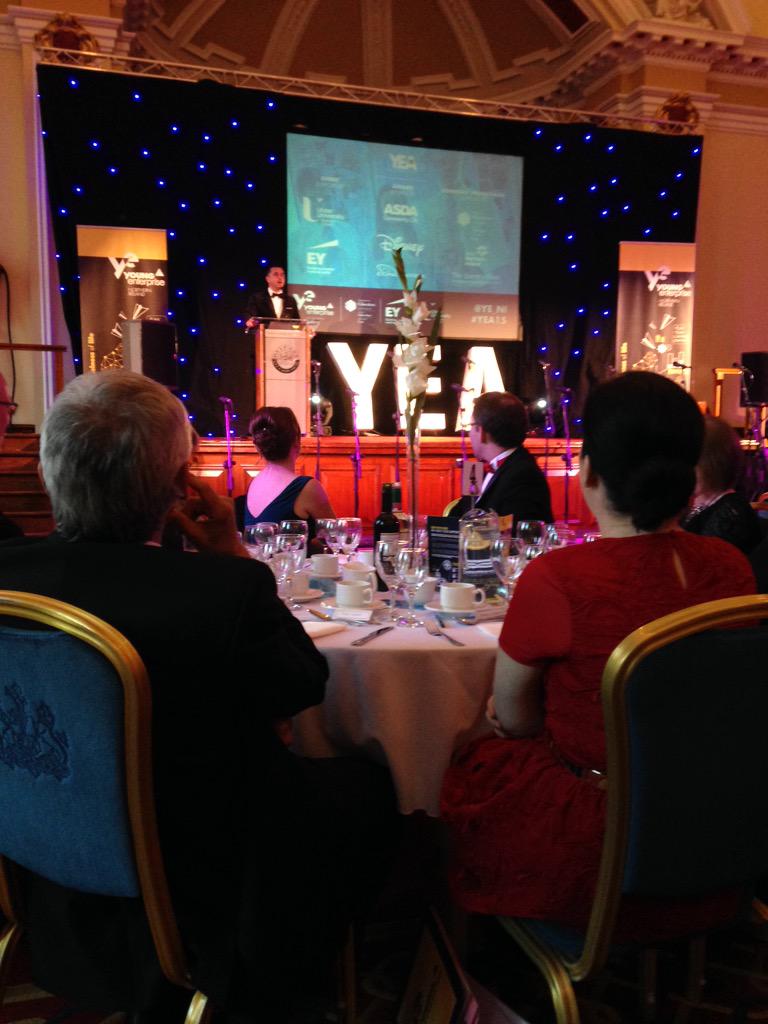 YE_Source's tweet photo. presenting tonight is the wonderful @PeteSnodden from @officialcoolfm #YENIAwards2015 http://t.co/9Dd6a8uOwU