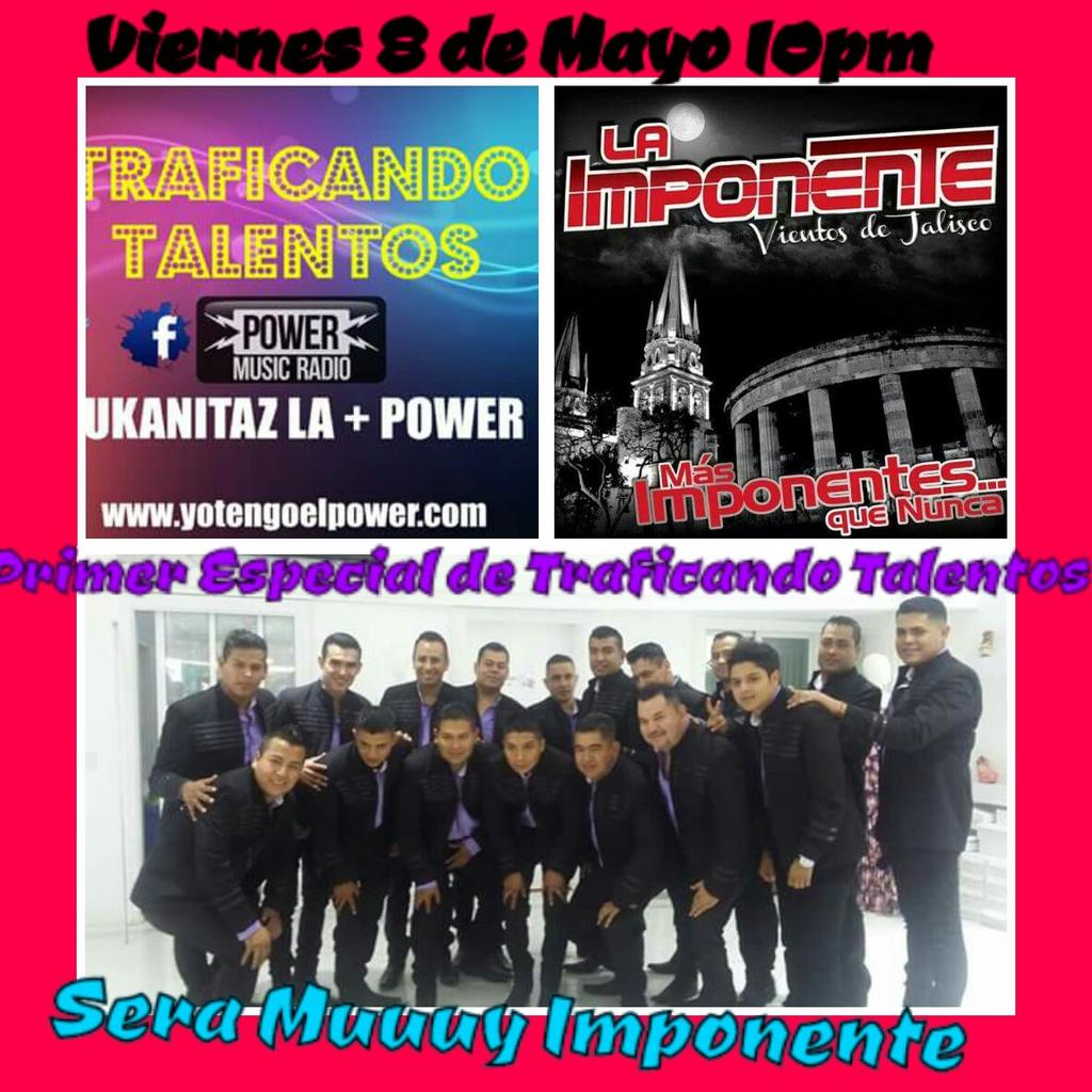 lauralizette21's tweet photo. Mañana 8 de mayo Primer especial  @vientosdj @imponentevj en punto de las 10Pm en @PowerMusicRadio @ChikasImponente http://t.co/XIWEh1exep