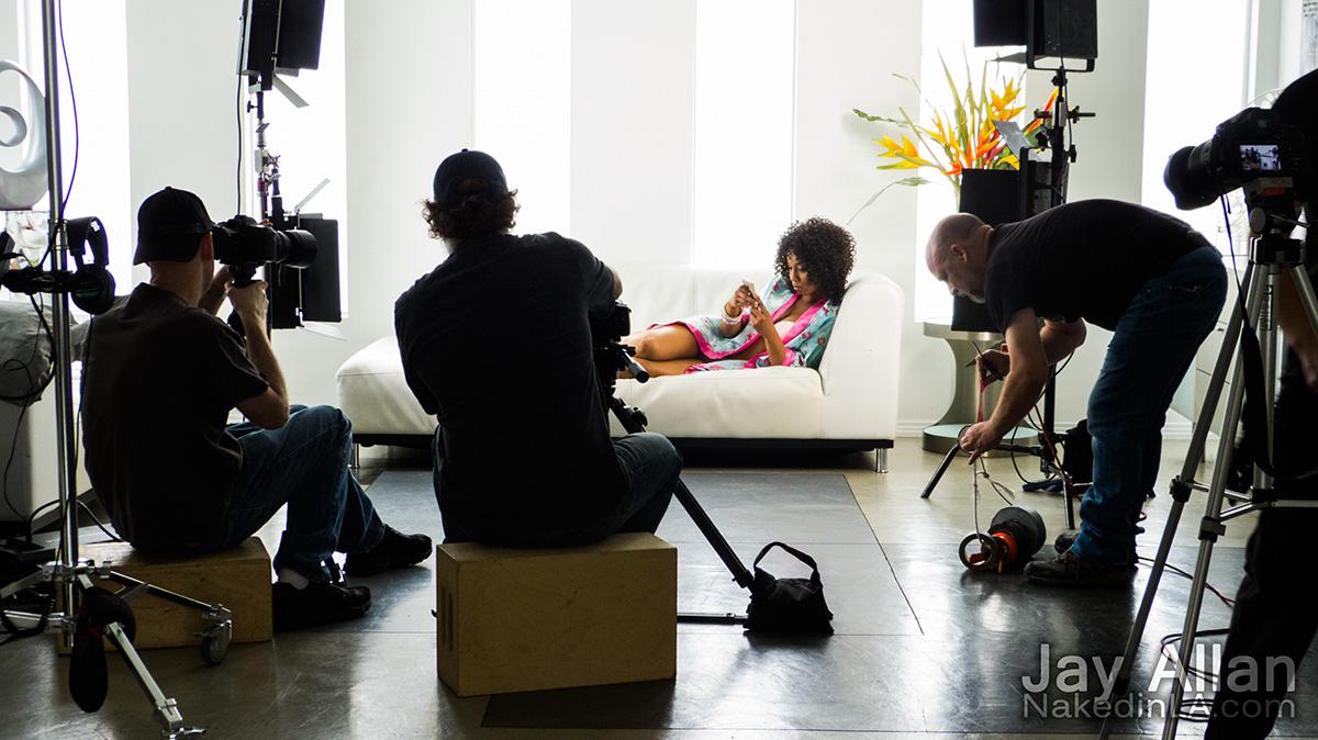 JayAllanPhoto's tweet photo. Behind the scenes on set with stunning @mistystonexxx filming the new @adamandeve Feature #TheSecretSpa :) #Sexy http://t.co/QfCdnizkIE
