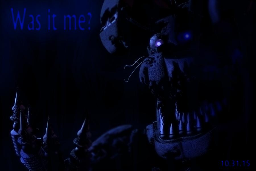 Was it me...? #FNAF4