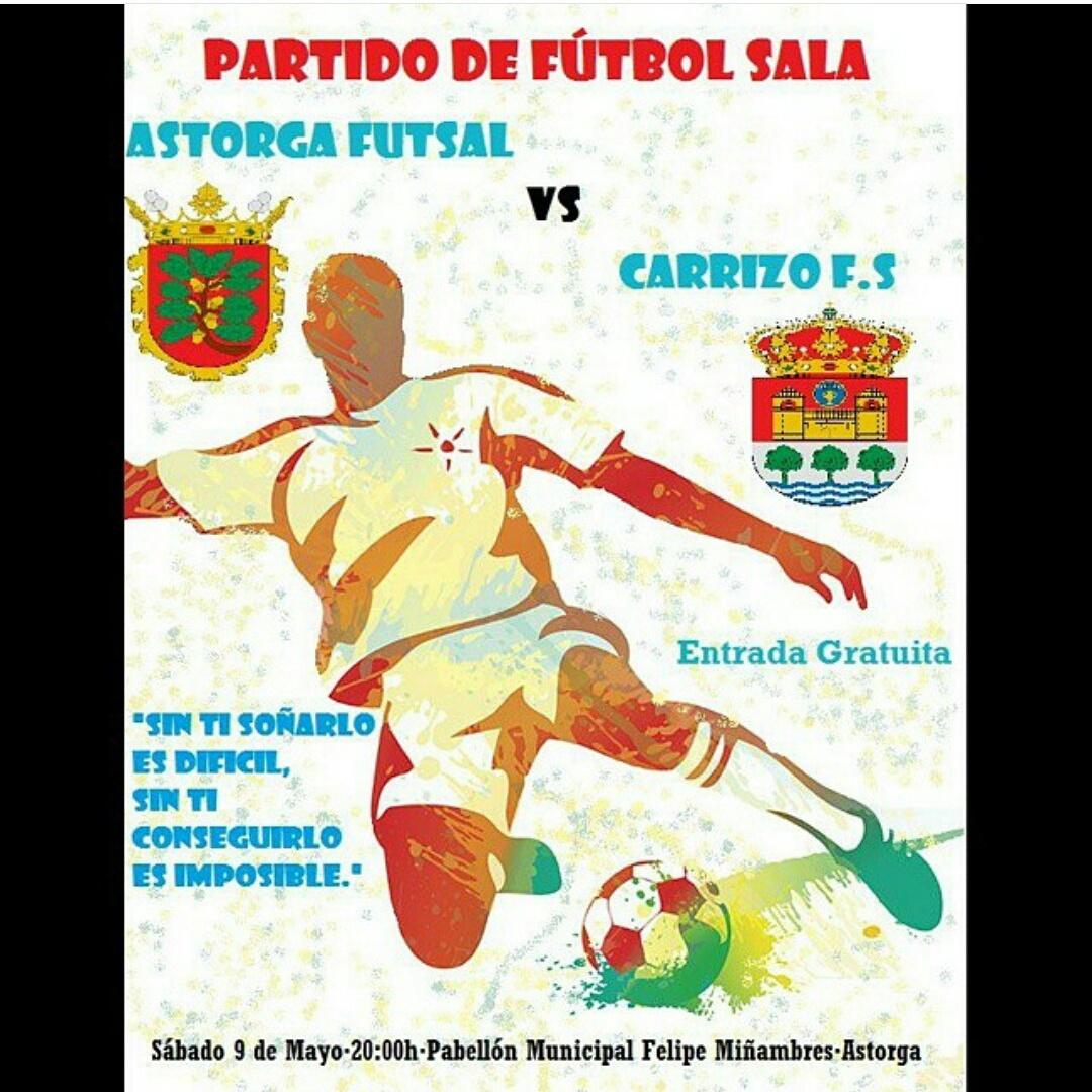 AstorgaFutsal's tweet photo. Sábado a las 20:00 partidazo! 
Os esperamos a todos!! 
#AstorgaFutsal #Futsal 💪💪💪 http://t.co/hiRDDeDLbK