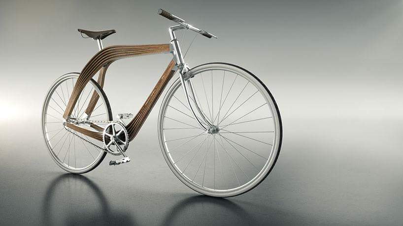 enterARTEdf's tweet photo. Bicicleta Aérea hecha a través de la superposición de hojas de madera. En #MilanDesignWeek2015 http://t.co/PfYlyP1fXg http://t.co/wS4uSUuMWK