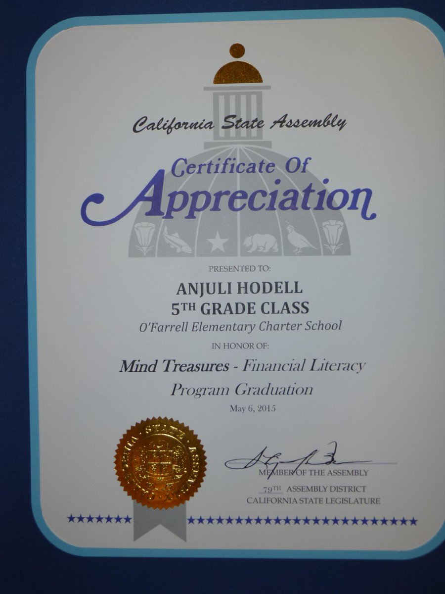 MindTreasures's tweet photo. Thank you to CA Assemblymember Shirley Weber for presenting certs of appreciation to O'Farrell teachers &amp; students http://t.co/UPVxvoW0QH