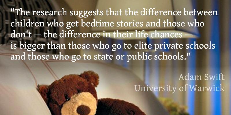 Uber_Genius's tweet photo. "...children who get bedtime stories and those who don't..." -- Adam Swift http://t.co/Xr0z7iT4p5
