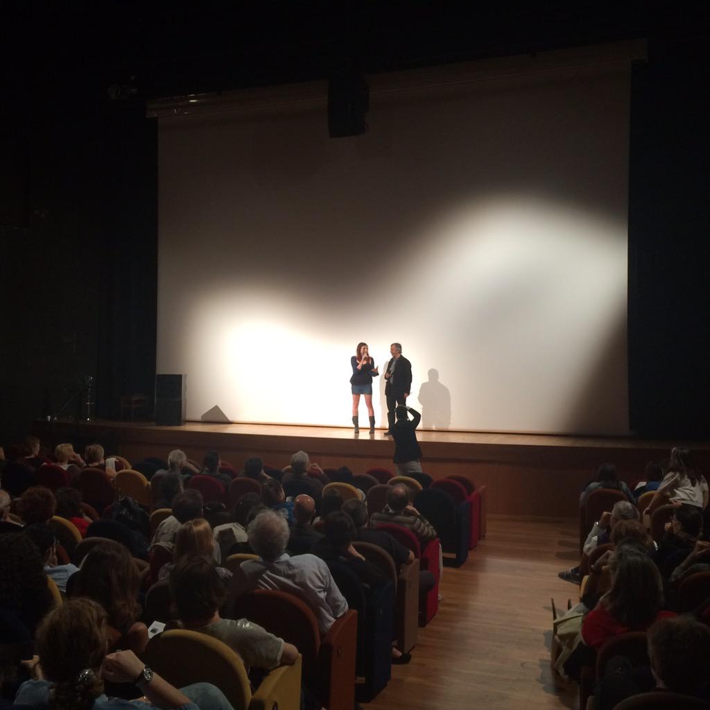 RomaTreFF's tweet photo. Susanna Nicchiarelli per l'anteprima romana del suo film "Per tutta la vita". http://t.co/XEVwShYzqo