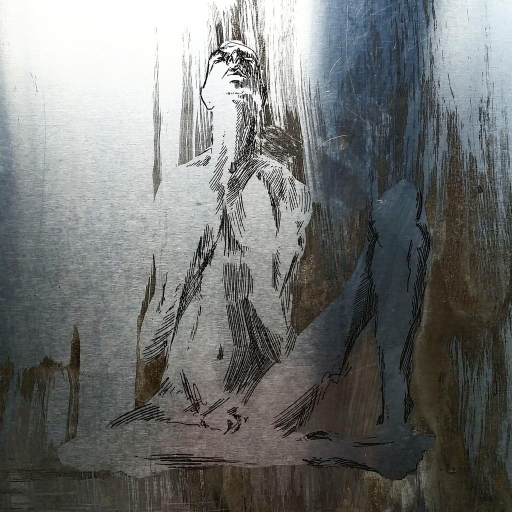 marcolivers's tweet photo. La Muse VENALE, radierplatte/ etching #drawing #fineart #baudelaire http://t.co/298pEcdK6i