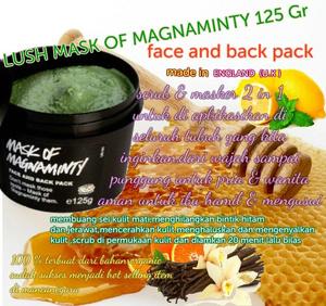 GeraiCosmetik's tweet photo. lush mask membuang sel kulit mati,jerawat,menghaluskan wajah,membersihkan dari kotoran 082213125188 / 29f42684 http://t.co/UeCZtcdI8A