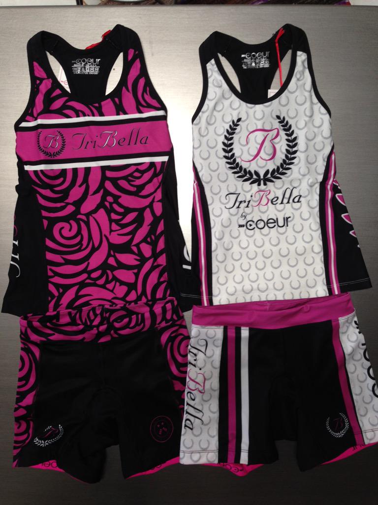 CoeurSports's tweet photo. @TriBellas happy to be sending these brand new kits your way! http://t.co/eNcD0lryFe
