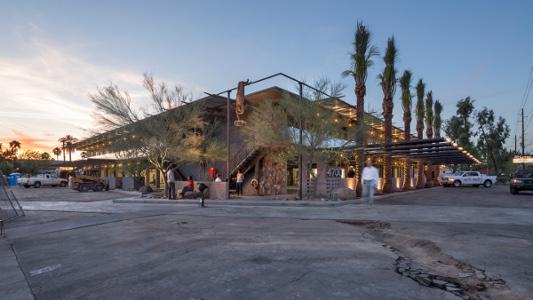 AZBigMedia's tweet photo. 'The Strip' lives up to its neighborhood: Redesigning an old building is hard enough, ... - http://t.co/oSn1JFq6lZ http://t.co/r1eFuMBxt0