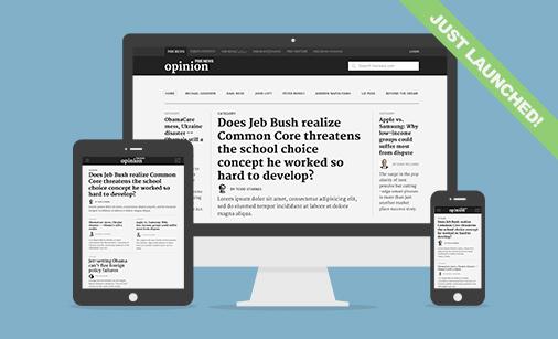 We've launched a new responsive Opinion section! Get all the front page analysis only at foxnews.com/opinion