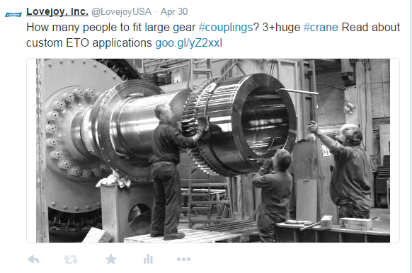 OneSizeFitsAll is not4everyone,we're the leaders on EngineeredToOrder #couplings #mining #oem  goo.gl/yZ2xxI