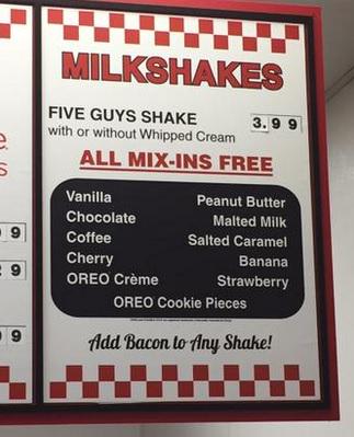 SportsJOEdotie's tweet photo. This is the No.1 reason James McClean should join an @MLS side #baconmilkshake http://t.co/iW4QLYJsB3 http://t.co/doPUNei5Na