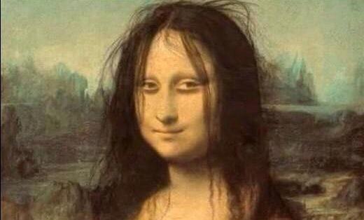 LaJocondeParle's tweet photo. Hé, @MuseeLouvre si vous oubliez encore une fois mon lisseur, je me casse et je deviens chroniqueuse chez Morandini. http://t.co/6zrOQk1BwI