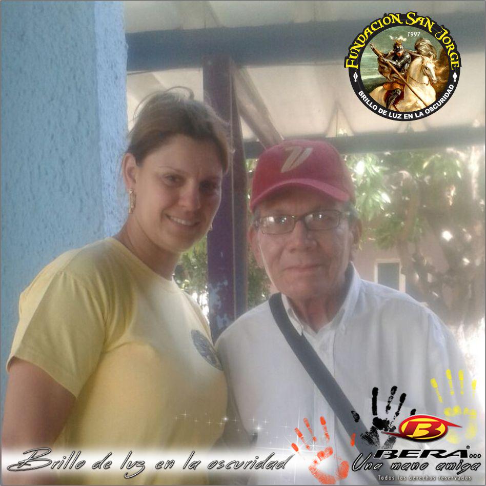 Unbrillodeluz's tweet photo. La Fundación San Jorge llevando siempre un brillo de luz en la oscuridad.."Geriátrico de San Mateo"  Bendecidos. http://t.co/TDQrD7e28s