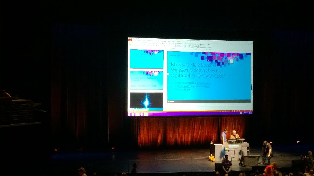 andy_davidson's tweet photo. More mark and mark japes. Keep it up guys :) #msignite #keepuslaughing http://t.co/UCOqnSYr2G