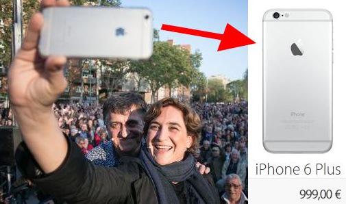 jandcalderon985's tweet photo. Colau, la anticapitalista con IPhone, sería la alcaldesa de Barcelona según las encuestas.
Que se prepare Barcelona. http://t.co/rzgOARlCPl
