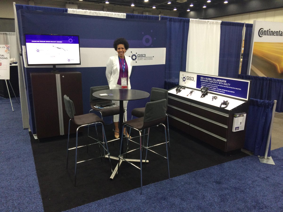 gs3global's tweet photo. CEO Lisa Lunsford in the GS3 Global booth at #MMPC2015 #mmsdc #mbe @MommaCEO http://t.co/oWmNEsZFU5