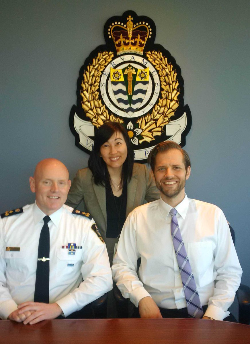 AdamPalmerRCMP's tweet photo. Meet newly promoted Nancy (Sr. Director) and Jason (Mgr.) of Finance...amazing work behind the scenes http://t.co/XYsrm2IfVu