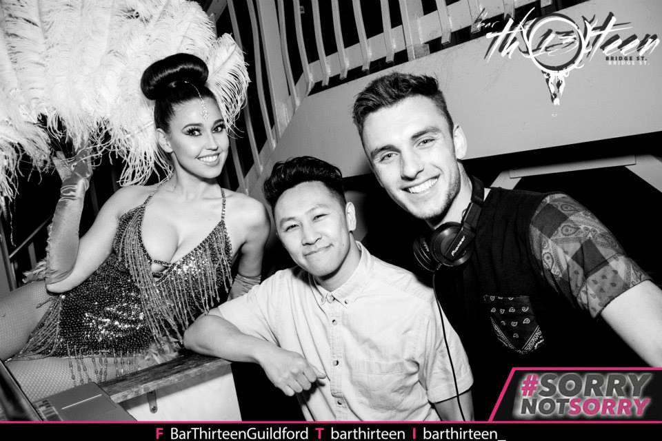 DJOliLeslie's tweet image. @BarThirteen_ @VictoriaTansey &amp;amp; DSD 🔥💃🎶🔊🎉 #Entertainers #Squad13 #MNG #PlaceToBe #SorryNotSorry