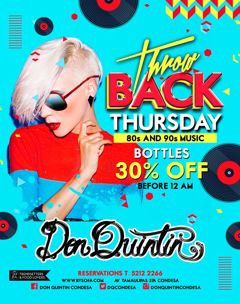 DQCONDESA's tweet photo. ThrowBack #Thursday #80s #90s #Music #Dj #LiveMusic #DQC #Bottles #30OFF #DonQuintin #Condesa http://t.co/vEdk7qEucC