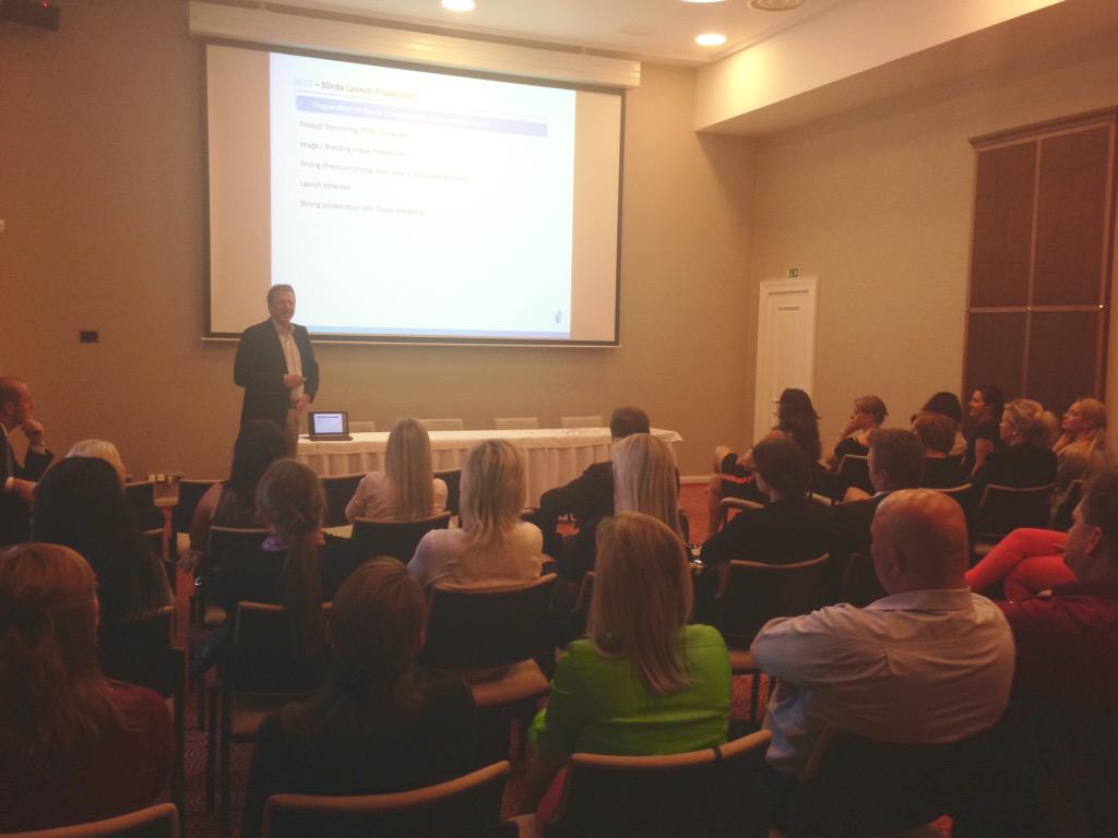 JanaMittmann's tweet photo. Christian is presenting at Cycle Meeting of Exeltis Czech&amp;Slovak. Thanks all! We will do it again! http://t.co/NAQJw4AqQw