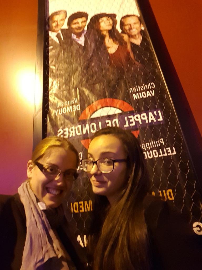 SandradeAguiar's tweet image. Merci pour cette sublime soirée, vous êtes vraiment au top!!! #LappelDeLondres @VanessaDemouy @phil_lellouche