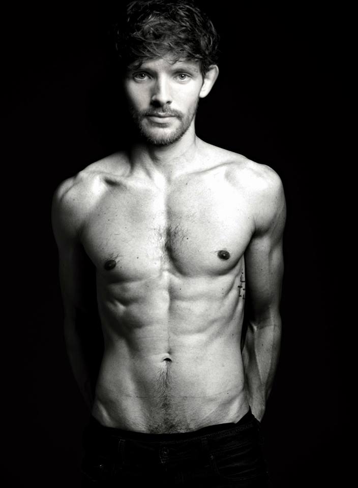 #ColinMorgan shirtless. 