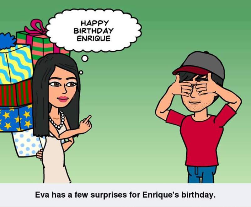 HAPPY BIRTHDAY ENRIQUE I LOVE YOU SO MUCH     