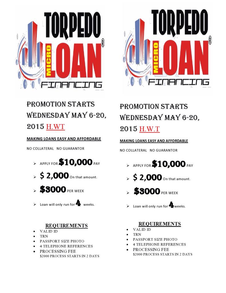 OUR HALF WAY TREE BRANCH LOCATED AT SHOP 9 HALF WAY TREE MALL IS HAVING AN AFFORDABLE LOAN PROMOTION