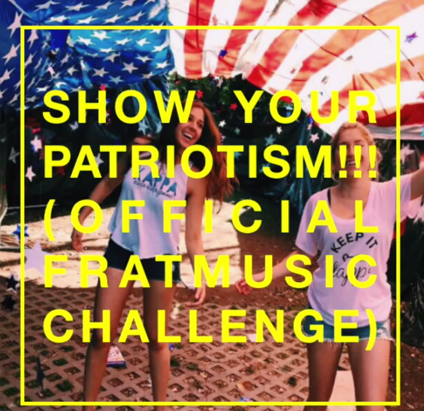 FratMusic's tweet photo. Congrats to Megan Srisengfa for winning our "Show Us Your Patriotism" contest on the @ChallengeMeClub app! http://t.co/J60JpZOQ82