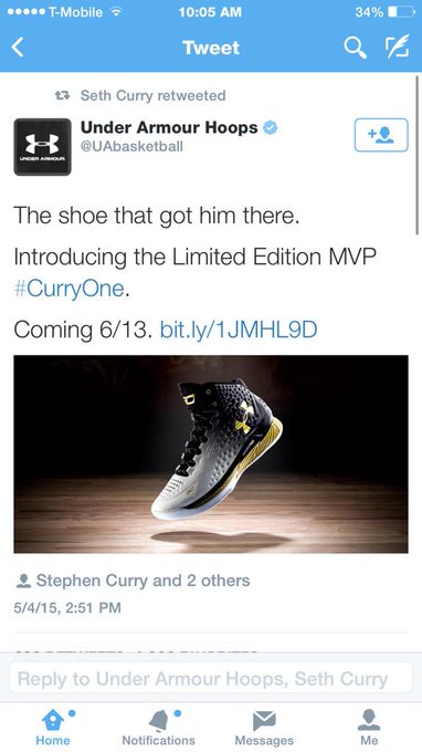 Cannot wait until these curry1 drops 6/13! Happy bday to me 😍😁🎉 http://t.co/JgrePimTPx<a href="/tag/dabpack"class="tags"><span>#dabpack</span></a>