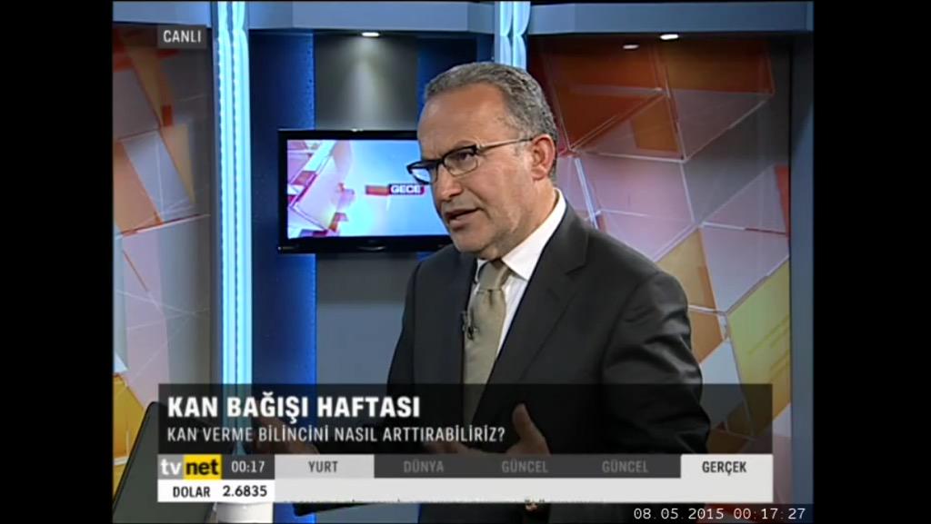 YK Üyesi <a href="/HakkiTuruncTK/">İsmailHakkıTurunç</a> :"Geçtiğimiz yıl,ülkemizin kan ihtiyacının yaklaşık %85'ni karşıladık. Hedefimiz %100" <a href="/tvnet/">TVNET</a>