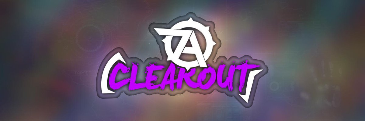 5thDesigns_'s tweet image. New header for @Clearoutable