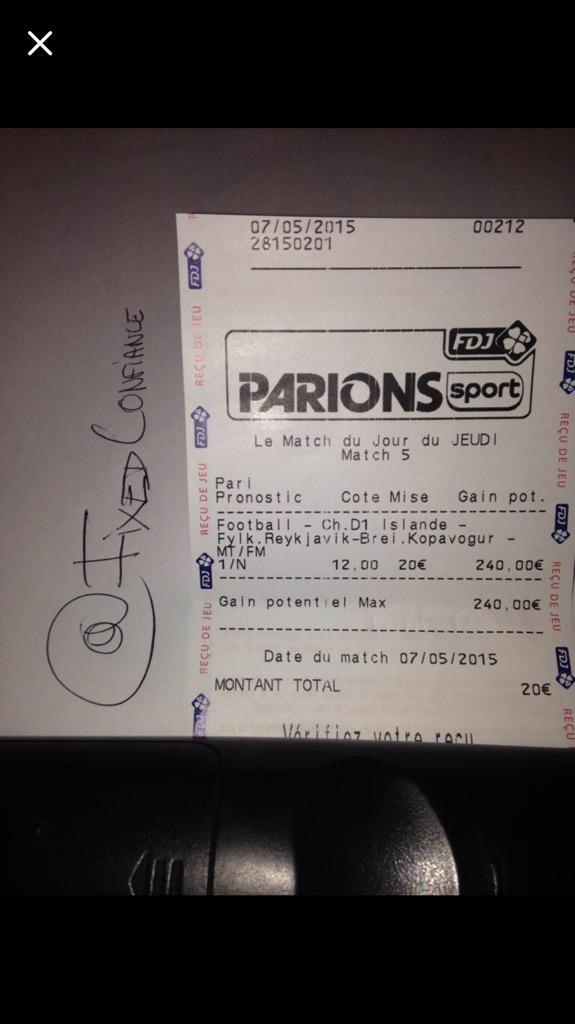 FixedConfiance's tweet image. LE PREMIER FIXED QUI PASSE