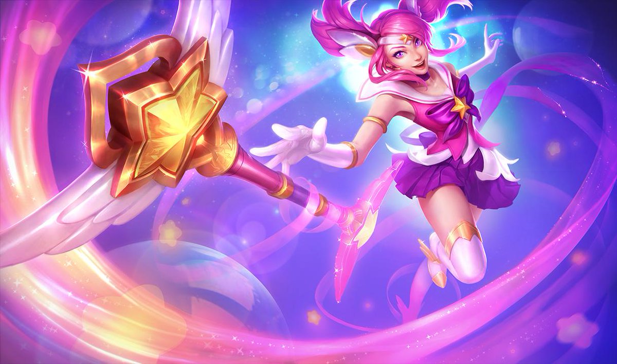 moobeat's tweet photo. Star Guardian Lux splash art on #PBE http://t.co/zYWESpqzUR