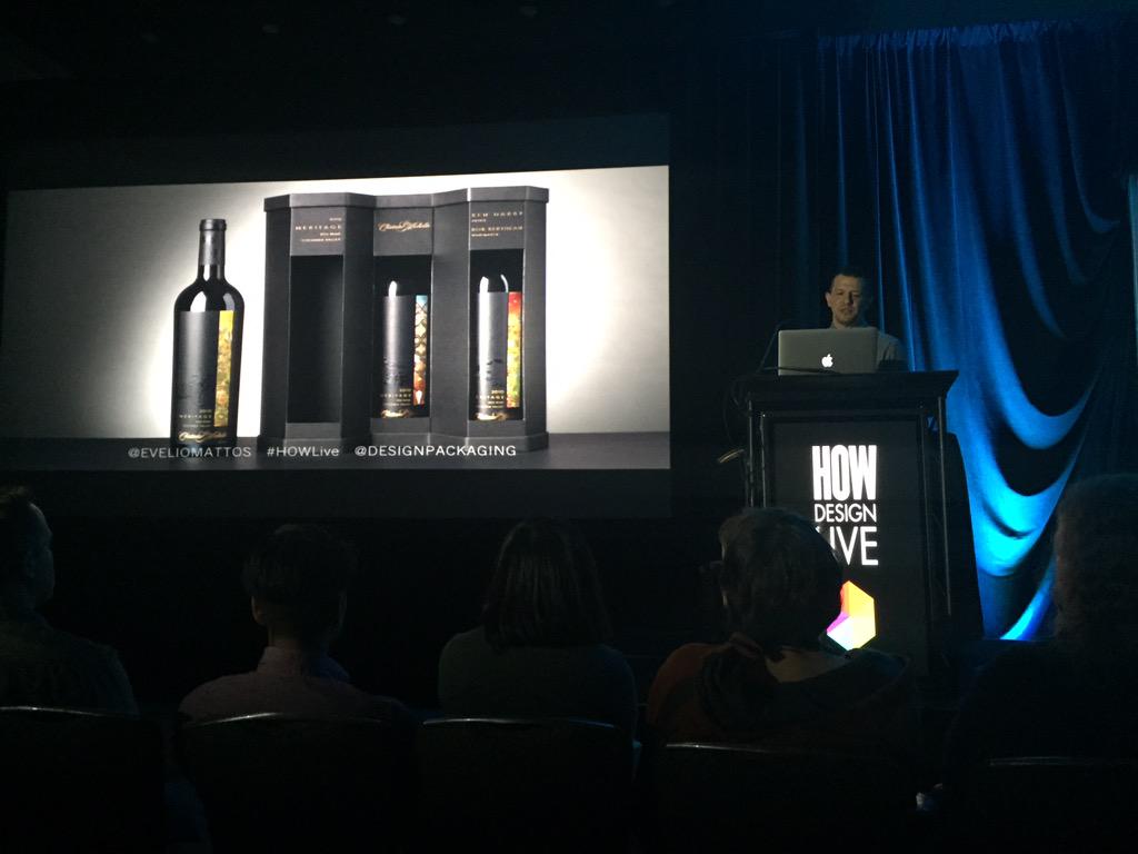 TheDieline's tweet photo. It's all about the collaborative process, you don't have to do it alone. #HOWLive #DPforDL #PackagingDesignDay http://t.co/tnHsMEjXD5