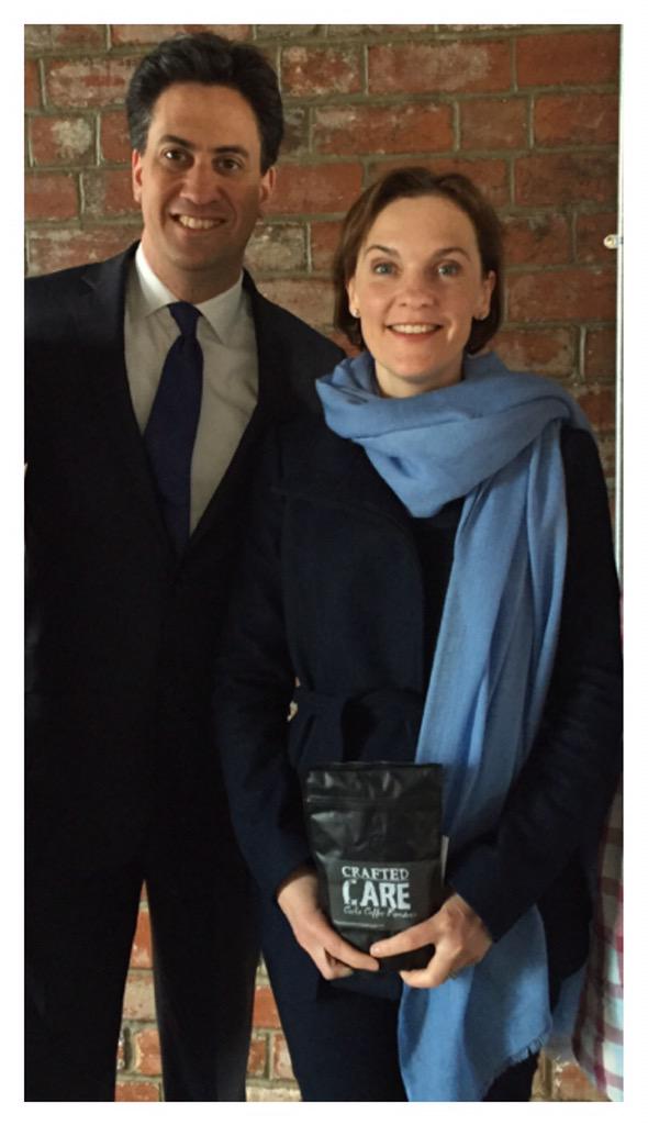 I know what #coffee is helping #EdMiliband and Justine get thru the night! #coffeeroaster #leeds #shoplocal