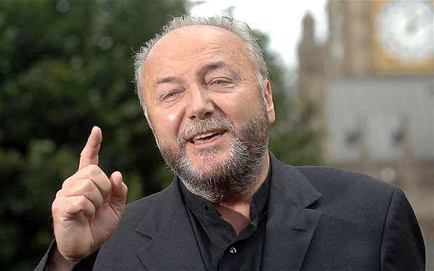 PHOTOGRAPH: "GALLOWAY" COUNTS THE NUMBER OF VOTES HE RECEIVED, INCLUDING HIS OWN. #GE2015