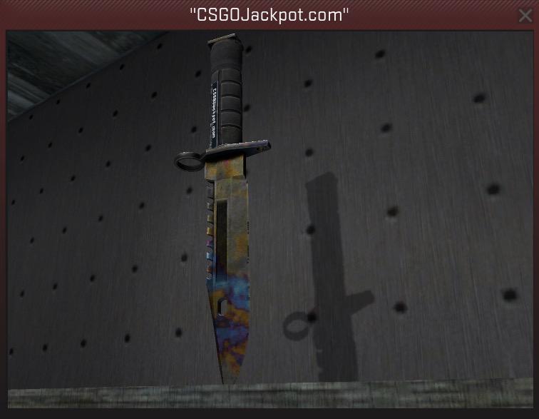 CSGOJackpotcom's tweet image. News Hype Giveaway! RT + Follow for a chance to win a M9 Bayonet | Case Hardened! #CSGOJackpot