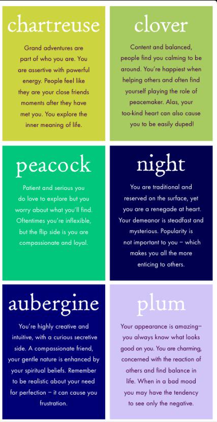 posibeaver's tweet photo. a color chart personality analyzer!! which colors do you like? http://t.co/lbN4b2Kwfz