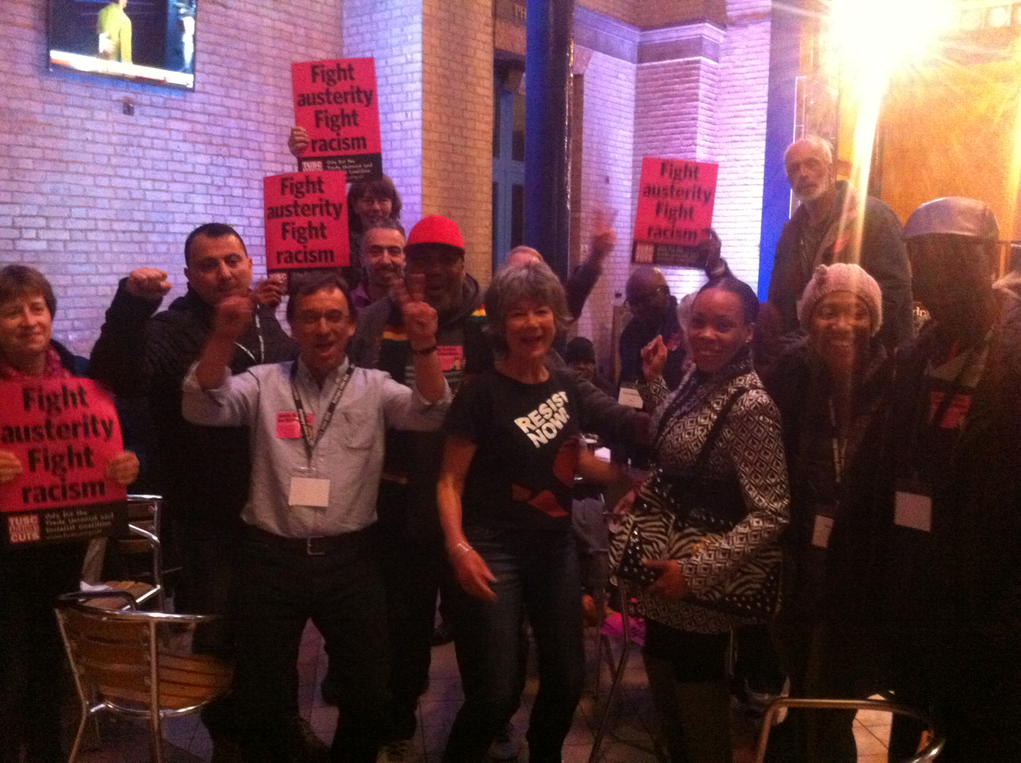 jenny4tottenham's tweet photo. Thanks everybody! Now we continue the fight against cuts, racism &amp; social cleansing #tusc2015 http://t.co/p16cgH4uoZ