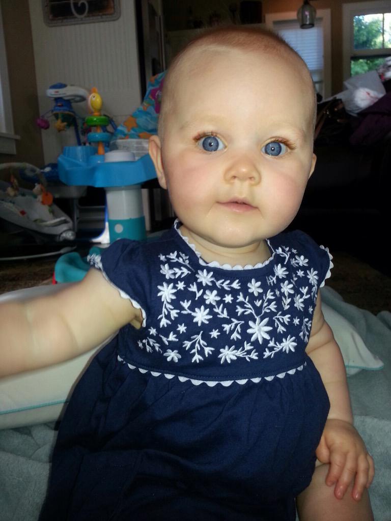 LizzyP_70's tweet photo. Anna Banana!! #GerberBaby http://t.co/AOOt63L715