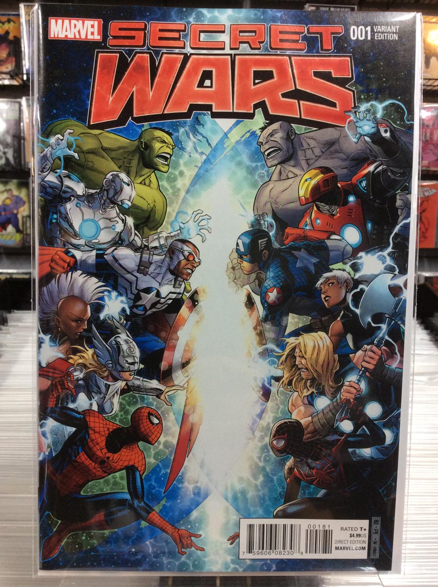 decomixado's tweet photo. Increíble portada variante de Jim Cheung para Secret Wars #1.
Disponible aquí en Decomixado. $700 pesos #timeranout http://t.co/r1ekGeR4bh
