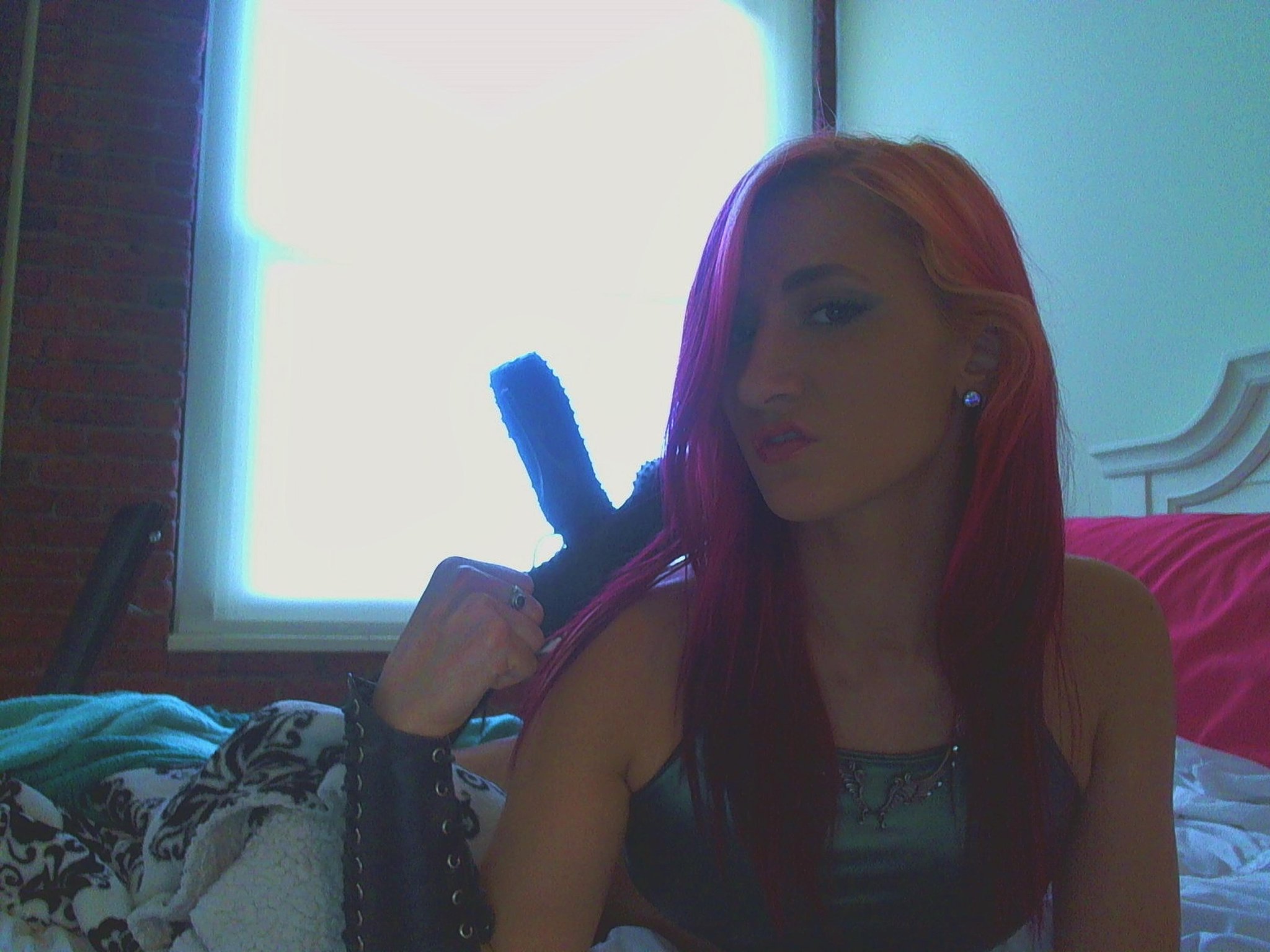 I am going to grind these spiked boots into you, so you'll know Who ow...